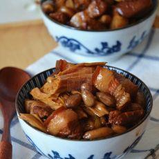 腐竹红烧肉